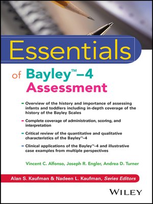 cover image of Essentials of Bayley-4 Assessment